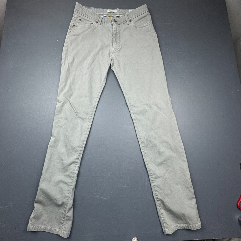 Bugatti Womens Size 6 Gray Skinny Stretch Chino Pants Modern Fit Classic Casual